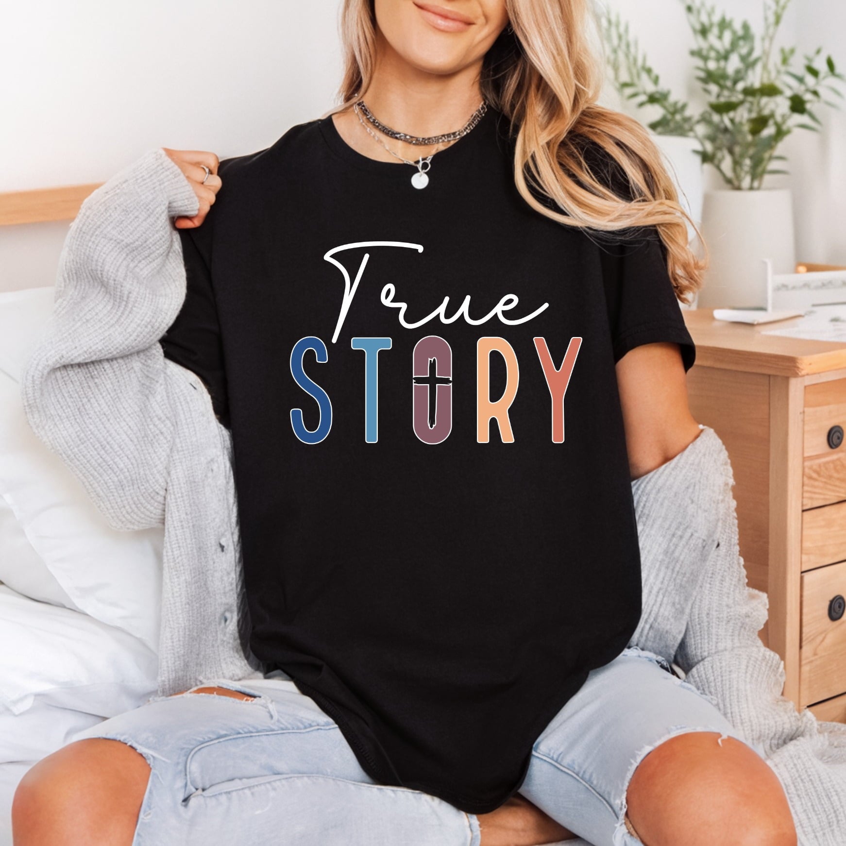 True Story Christian Faith-based Christian Faith Ready to Press DTF Transfer for Dtf