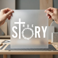 True Story Christian Faith-based Christian Faith Ready to Press DTF Transfer for Dtf