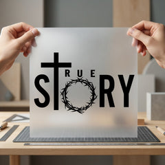 True Story Christian Faith-based Christian Faith Ready to Press DTF Transfer for Dtf