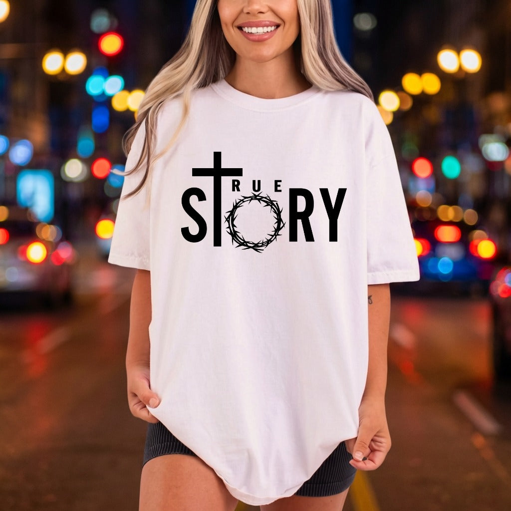 True Story Christian Faith-based Christian Faith Ready to Press DTF Transfer for Dtf