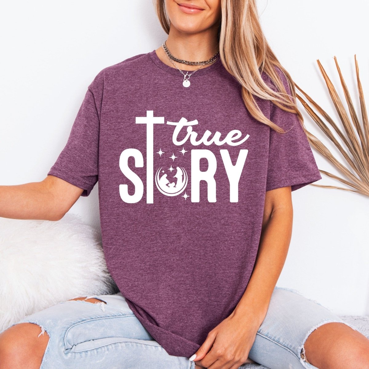 True Story Nativity | Christmas Faith Tee - Luckets.com