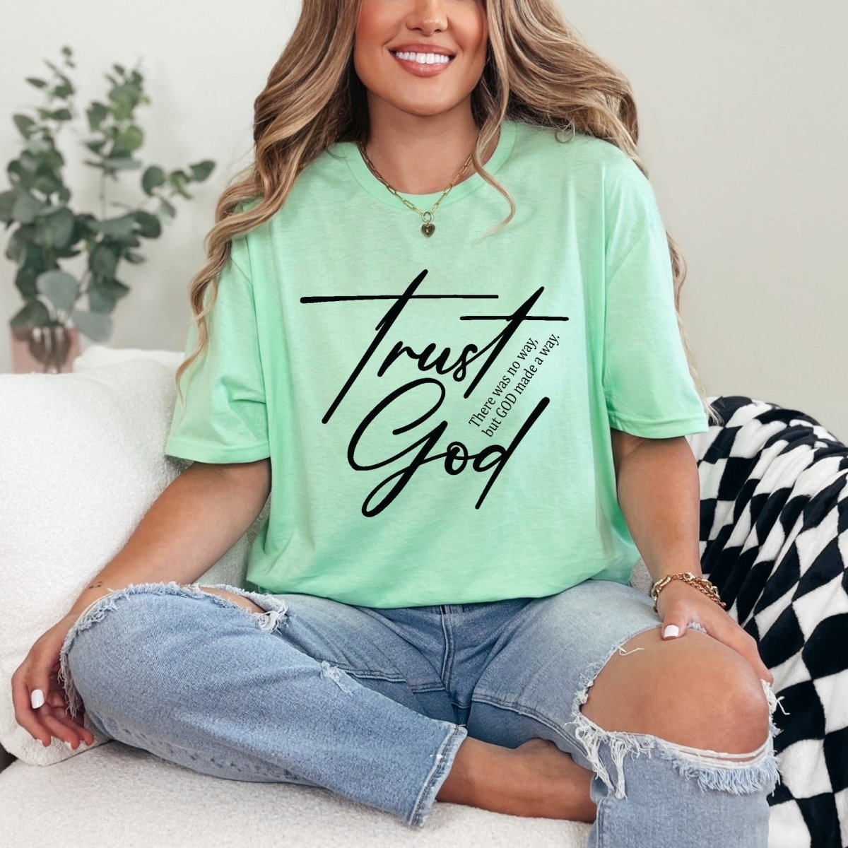 Trust God | Faith & Providence Tee - Luckets.com