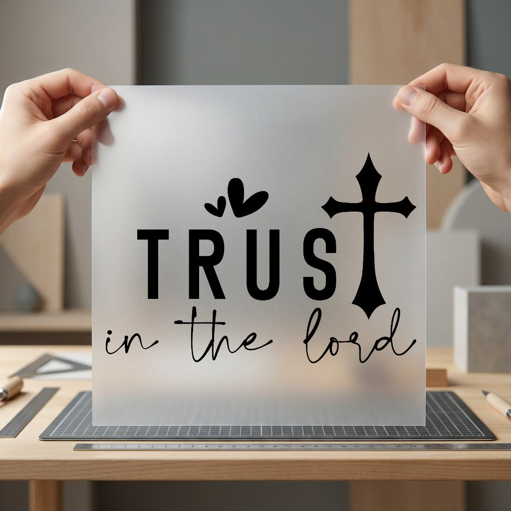 Trust Lord Christian Diy Christian Faith Ready to Press DTF Transfer for Dtf