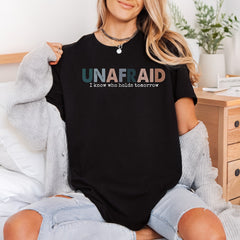 Unfraid Motivational Diy Christian Faith Ready to Press DTF Transfer for Dtf