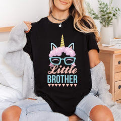 Unicorn Little Brother Kids Funny Ready to Press DTF Transfer for Dtf