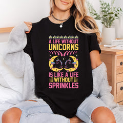 Unicorn Sprinkles Quote Diy Cute & Kawaii Collection Fantasy Vibes Collection Ready to Press DTF Transfer for Dtf