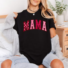 Valentine Mama Retro Love Valentine Mom Ready to Press DTF Transfer for Dtf