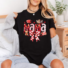 Valentine Mama Sweetheart Retro Valentine Mom Ready to Press DTF Transfer for Dtf