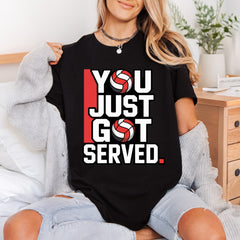 Volleyball Humor You Just Funny Retro Ready to Press DTF Transfer for Dtf