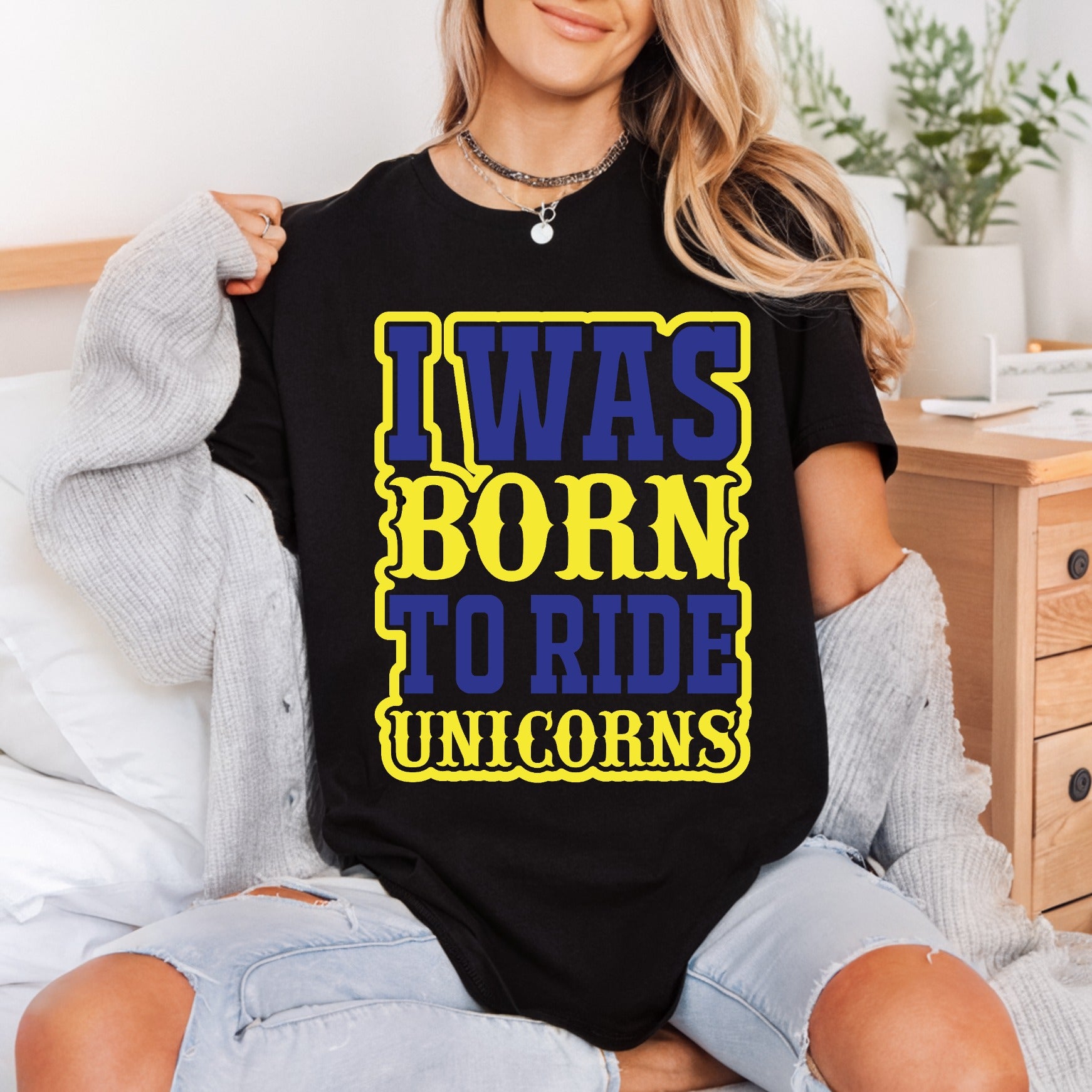 Was Born Ride Fun Funny Ready to Press DTF Transfer for Dtf
