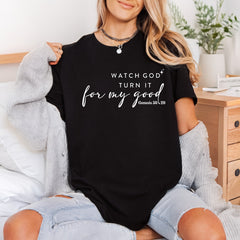 Watch God Turn Good Christian Faith Ready to Press DTF Transfer for Dtf