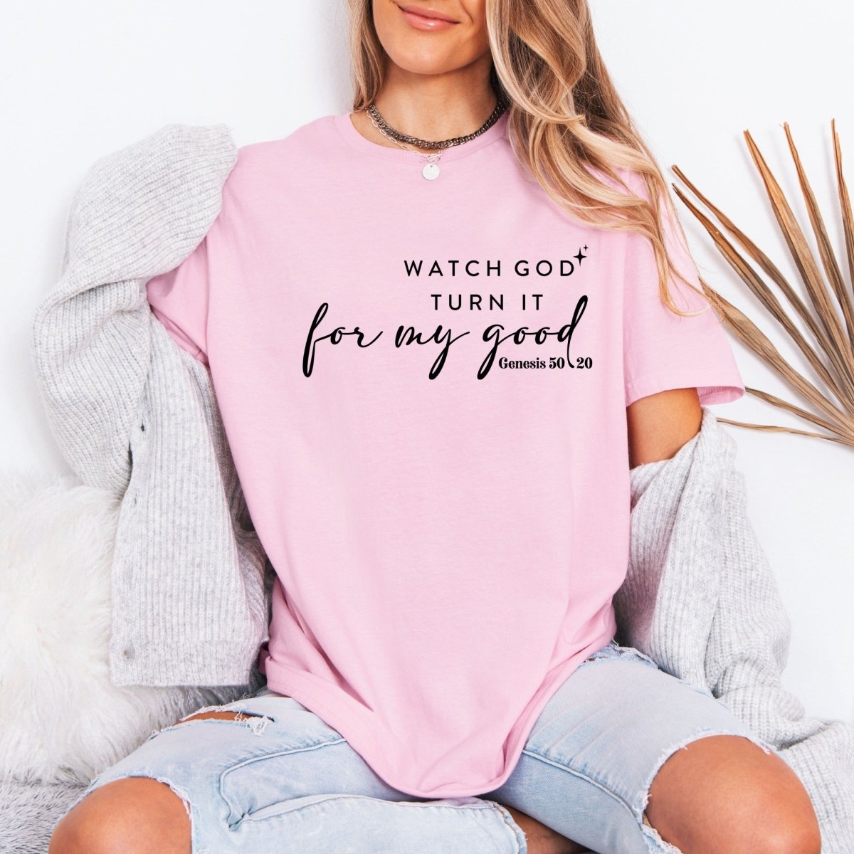 Watch God Turn it | Genesis 50:20 Faith Tee - Luckets.com