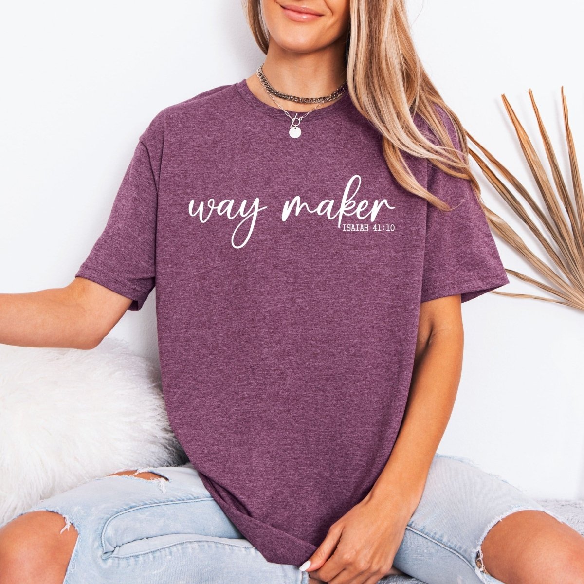 Way Maker Isaiah 41:10 | Faith & Strength Tee - Luckets.com