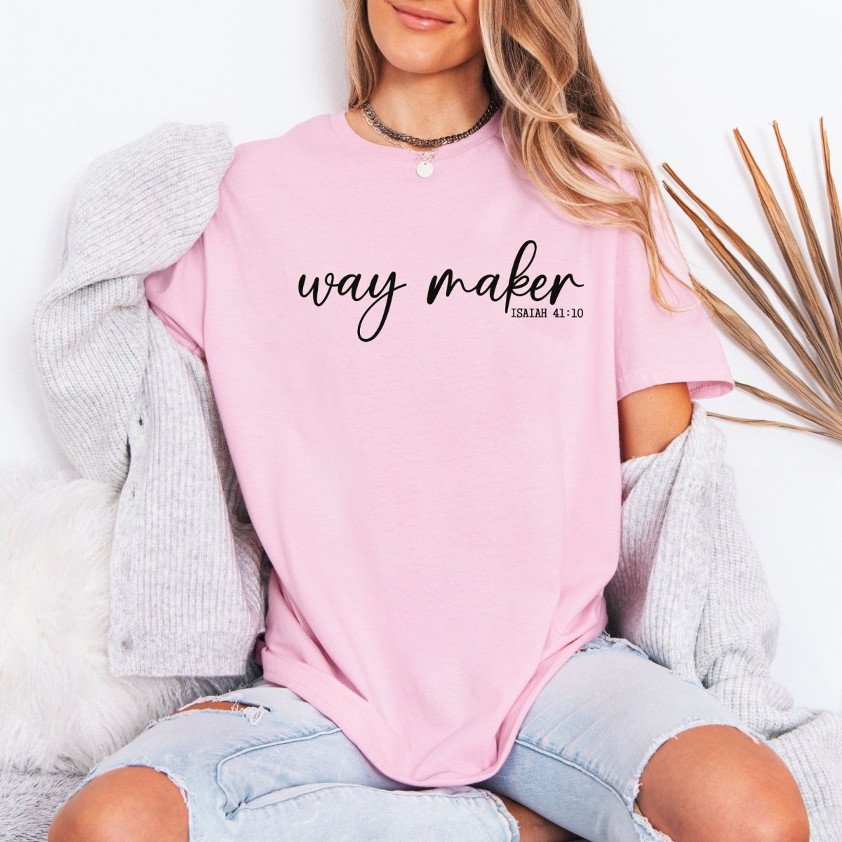 Way Maker Isaiah 41:10 | Faith & Strength Tee - Luckets.com
