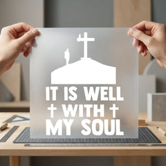 Well Soul Christian Diy Christian Faith Ready to Press DTF Transfer for Dtf
