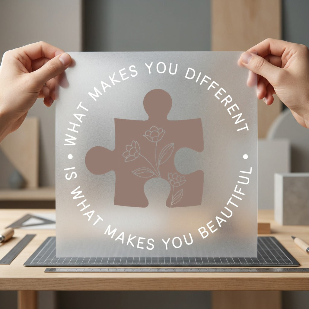 What Makes You Different Empowerment Collection Positive Vibes Collection Ready to Press DTF Transfer for Dtf