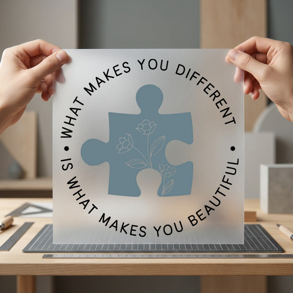 What Makes You Different Empowerment Collection Positive Vibes Collection Ready to Press DTF Transfer for Dtf