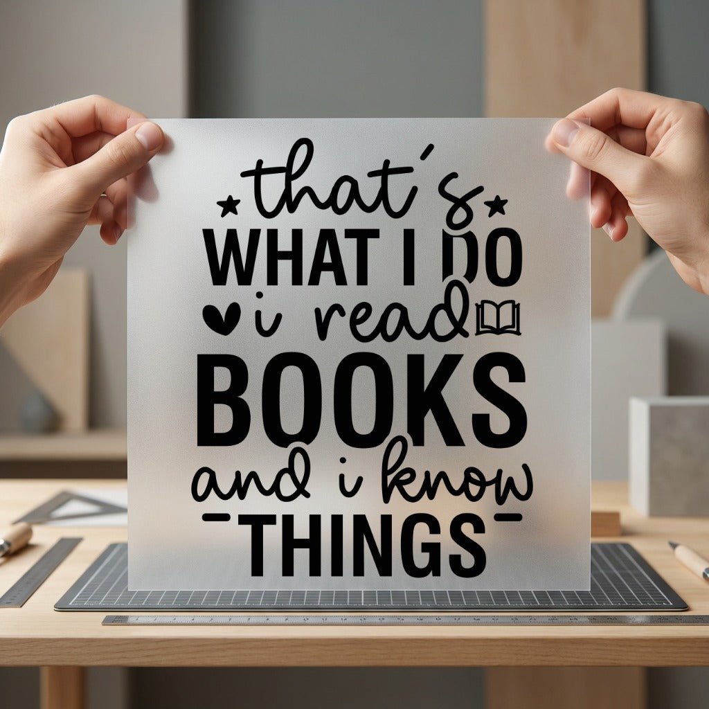 What Read Books Cozy Teacher Aesthetic Ready to Press DTF Transfer for Dtf