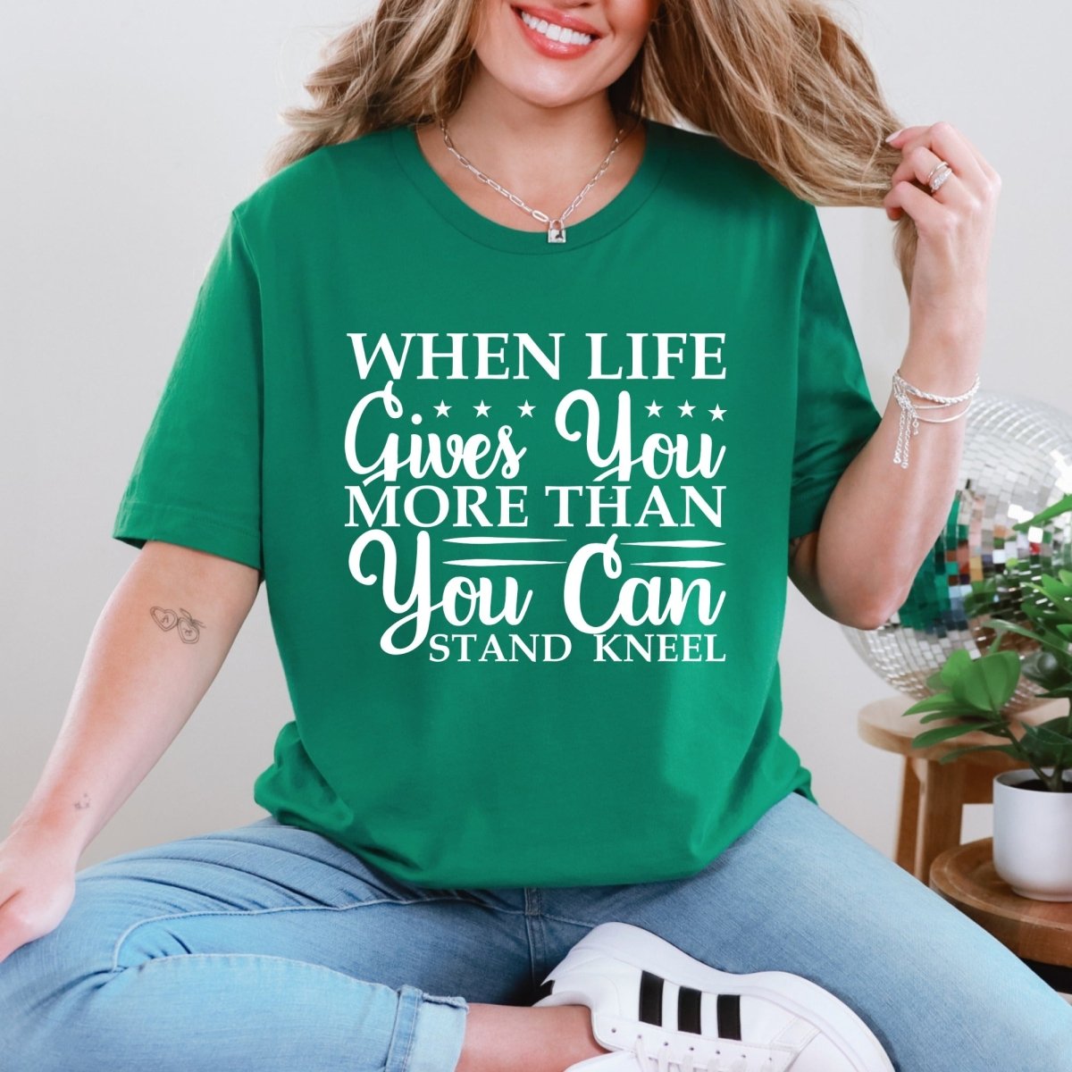 When Life Gives | Faith & Resilience Tee - Luckets.com