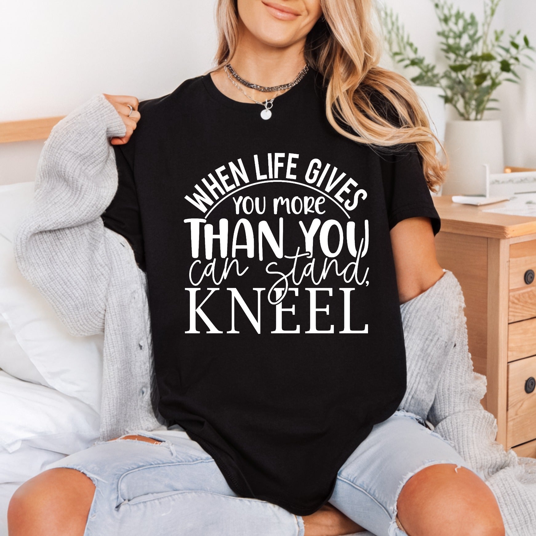 When Life Gives You Christian Faith Ready to Press DTF Transfer for Dtf