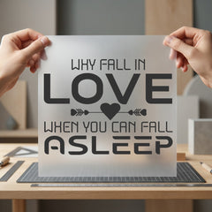 Why Fall Love Retro Valentine Funny Ready to Press DTF Transfer for Dtf