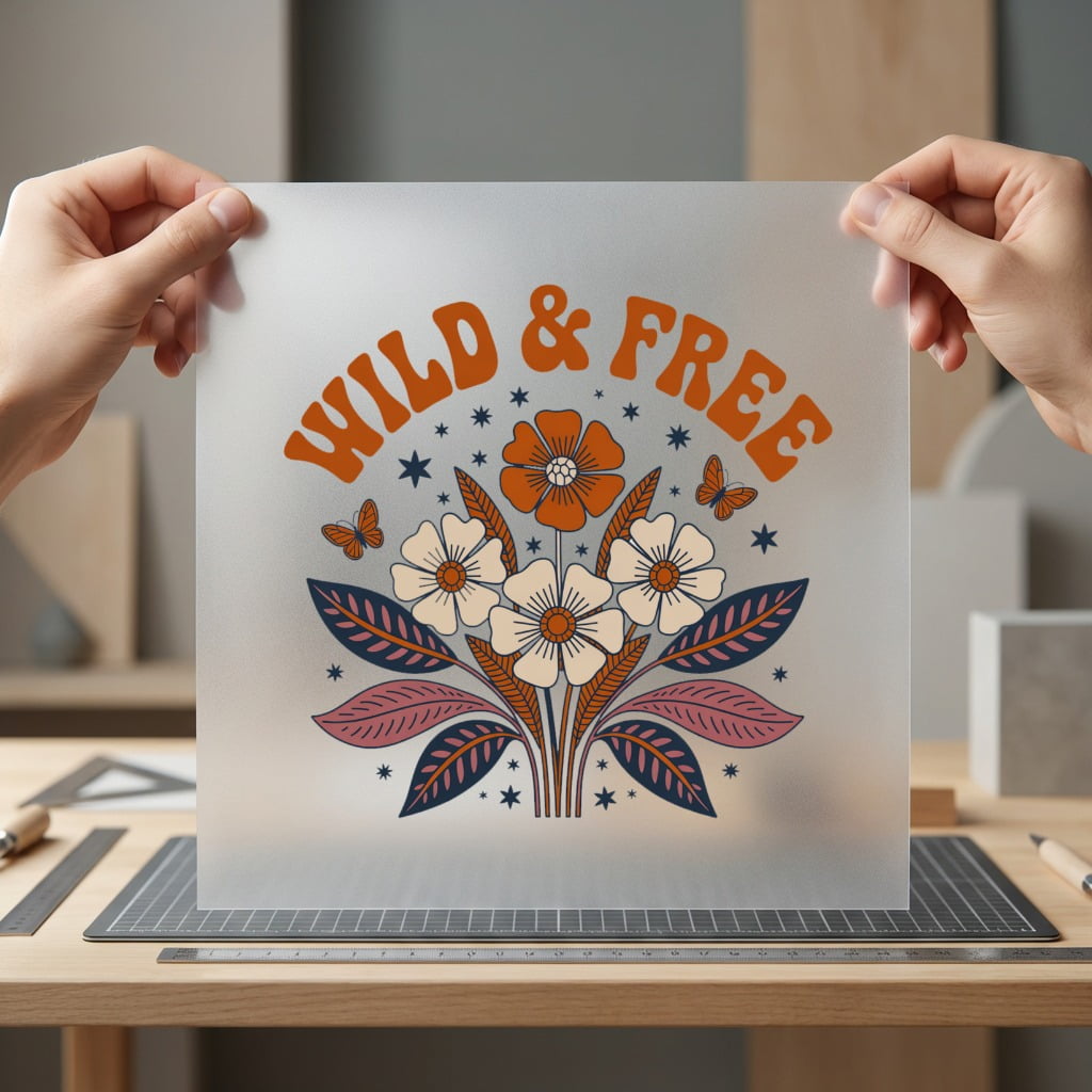Wild Free Floral Bouquet Vintage Retro Ready to Press DTF Transfer for Dtf