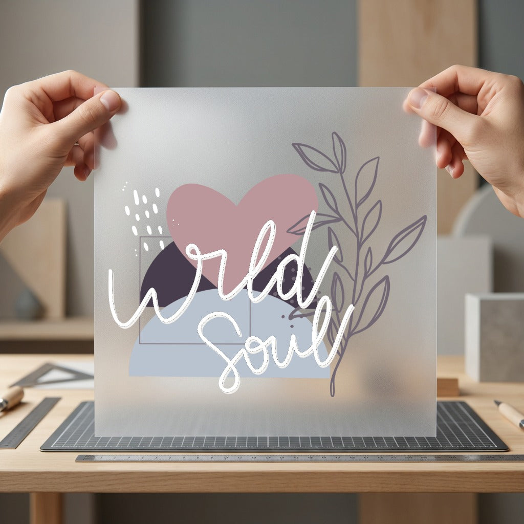 Wild Soul Boho Heart Vintage Boho Ready to Press DTF Transfer for Dtf