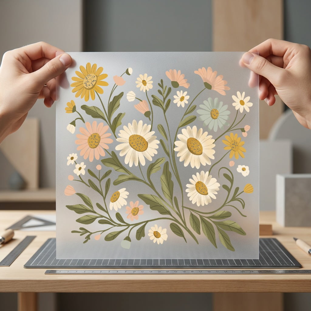 Wildflower Meadow Boho Daisy Vintage Boho Ready to Press DTF Transfer for Dtf