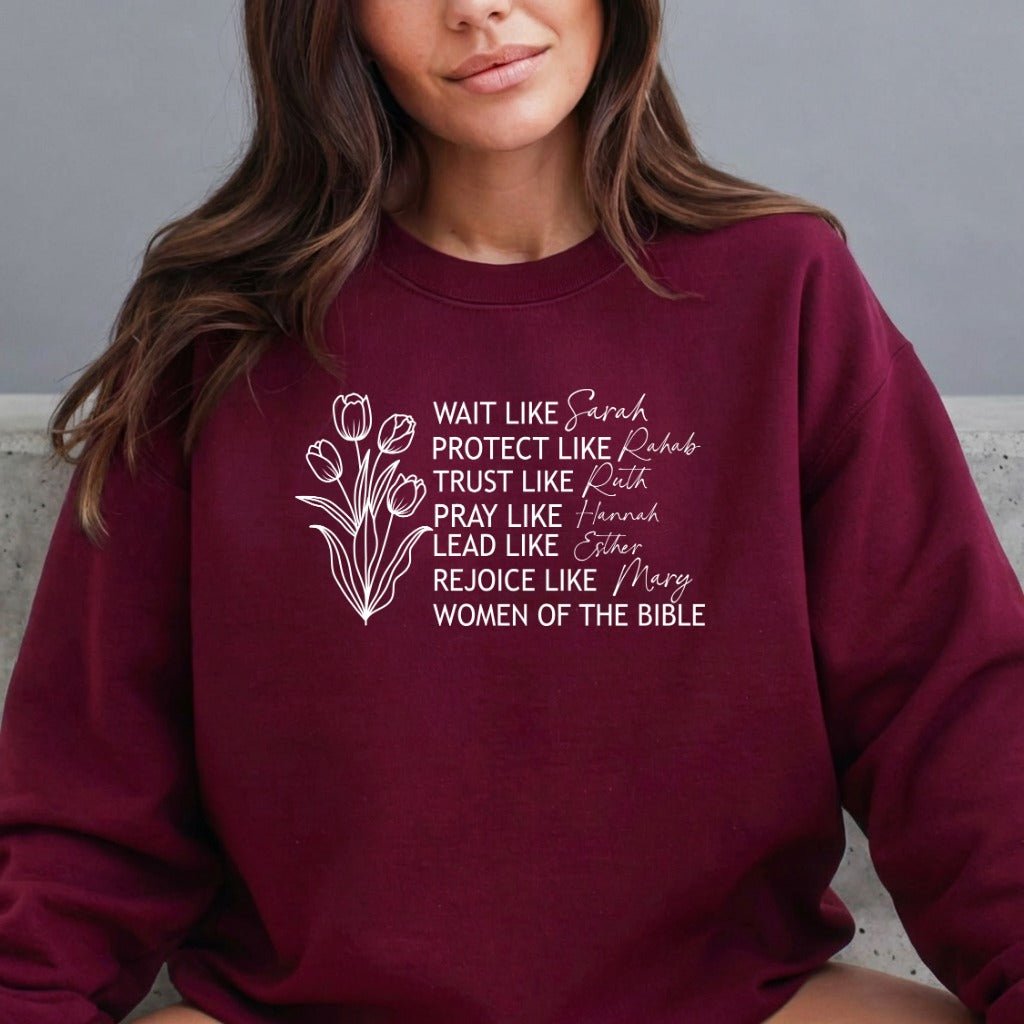 Women of the Bible | Faith & Inspiration Sweatshirt - Luckets.com