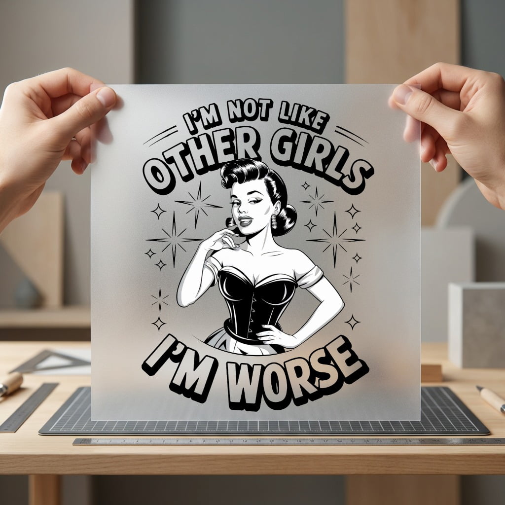 Worse Retro Pinup Diy Mom Funny Ready to Press DTF Transfer for Dtf