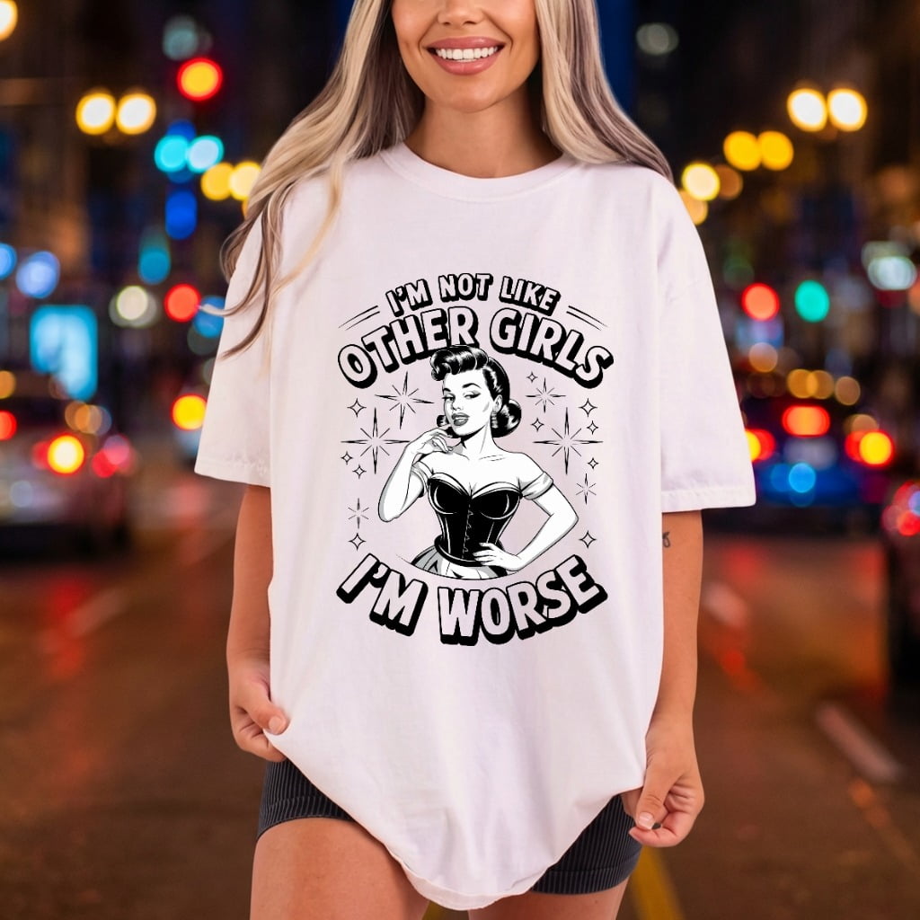Worse Retro Pinup Diy Mom Funny Ready to Press DTF Transfer for Dtf