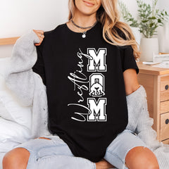 Wrestling Mom Collegiate Diy Mom Ready to Press DTF Transfer for Dtf