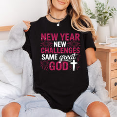Year Challenges Same God Christian Faith Ready to Press DTF Transfer for Dtf