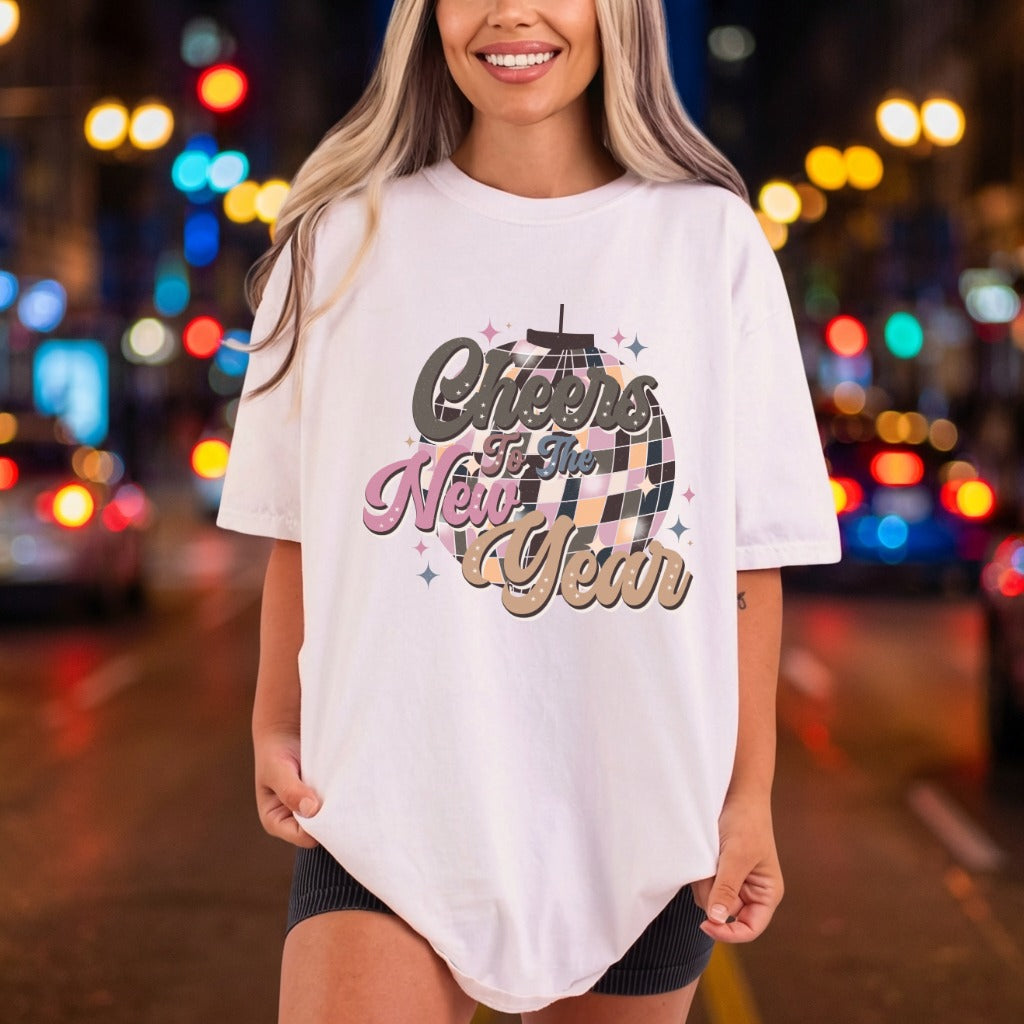 Year Disco Ball Retro Vintage Retro Ready to Press DTF Transfer for Dtf