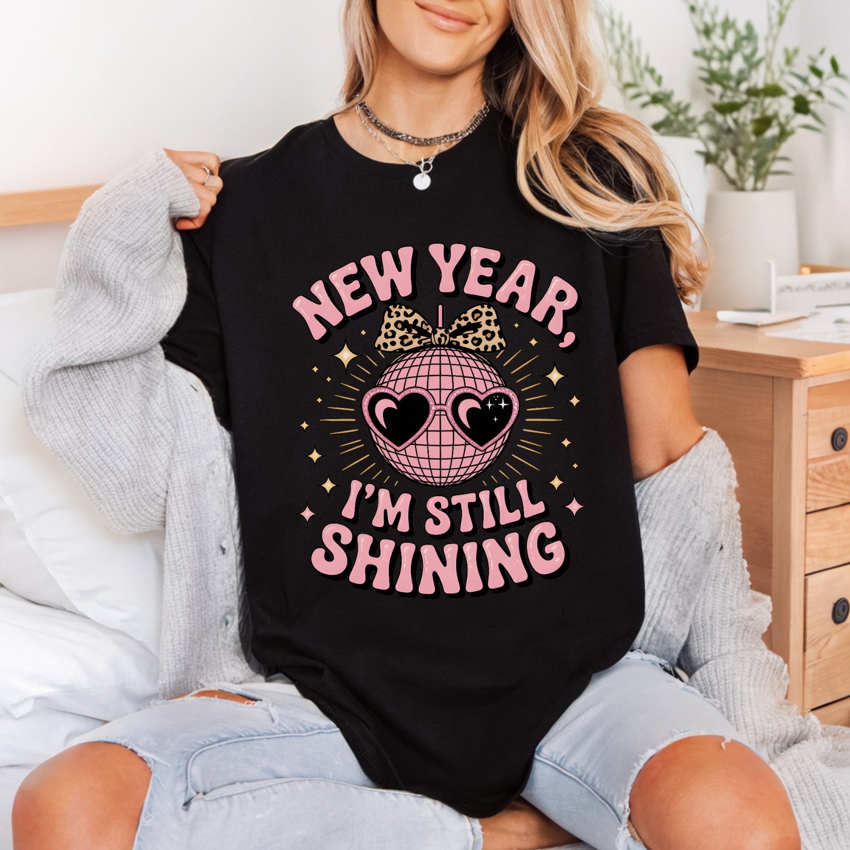 Year Still Shining Retro Retro Aesthetic Ready to Press DTF Transfer for Dtf