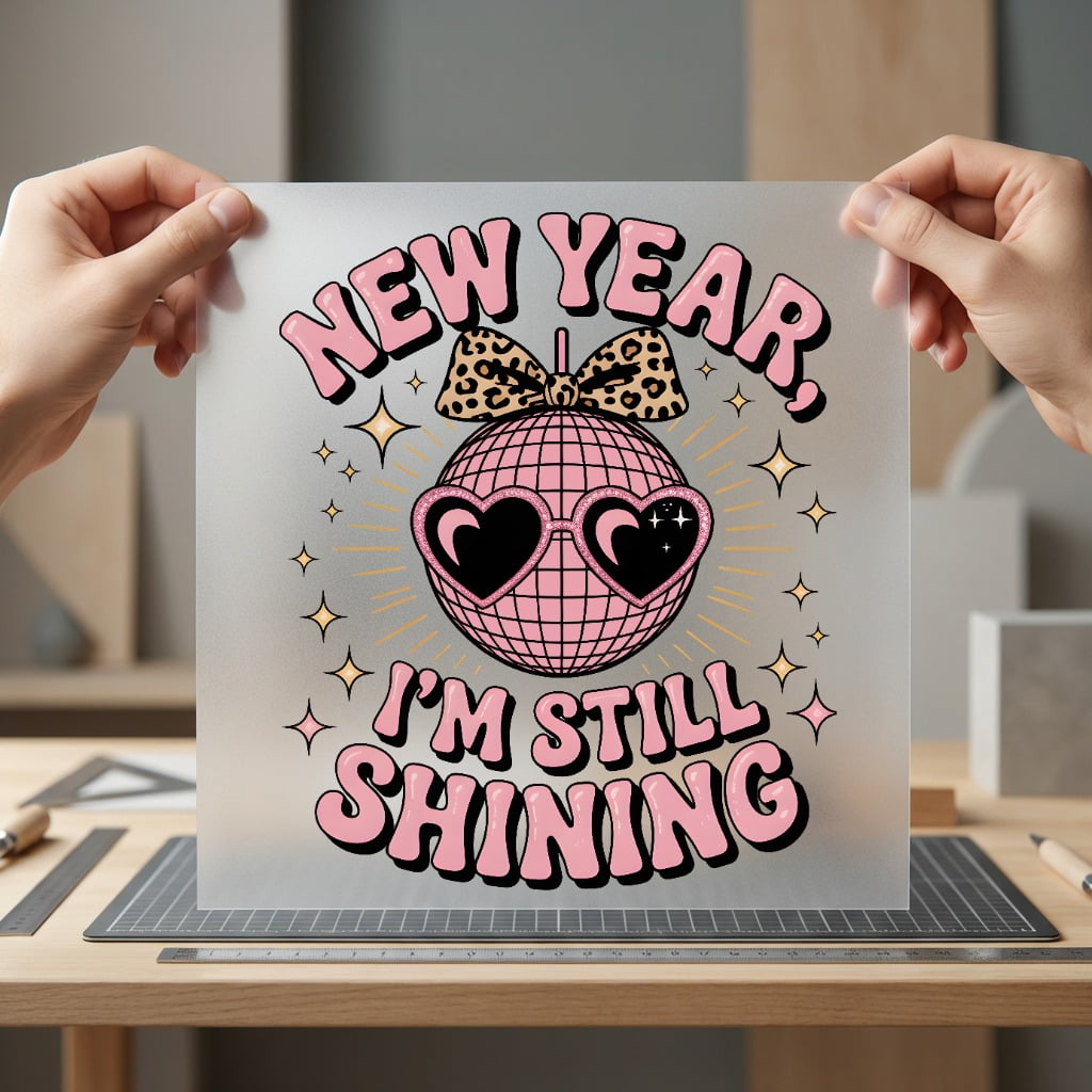 Year Still Shining Retro Retro Aesthetic Ready to Press DTF Transfer for Dtf