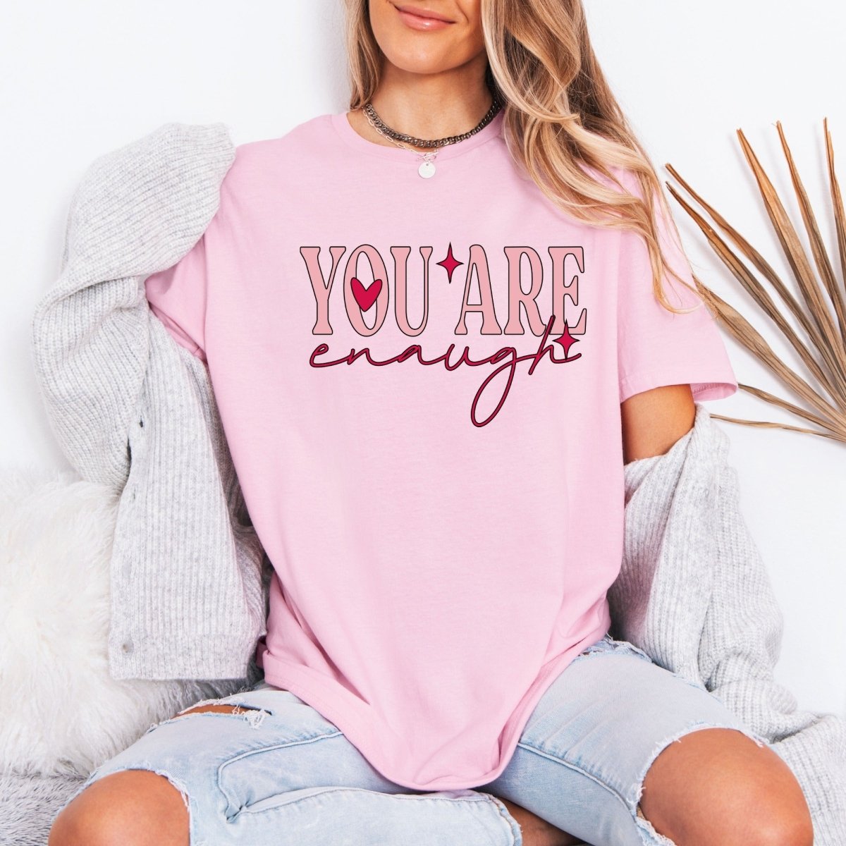 You Are Enough | Affirmation & Self - Love Tee - Luckets.com