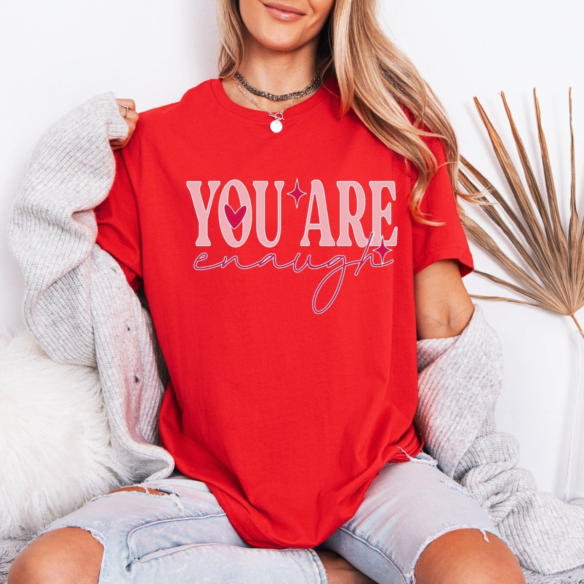 You Are Enough | Affirmation & Self - Love Tee - Luckets.com