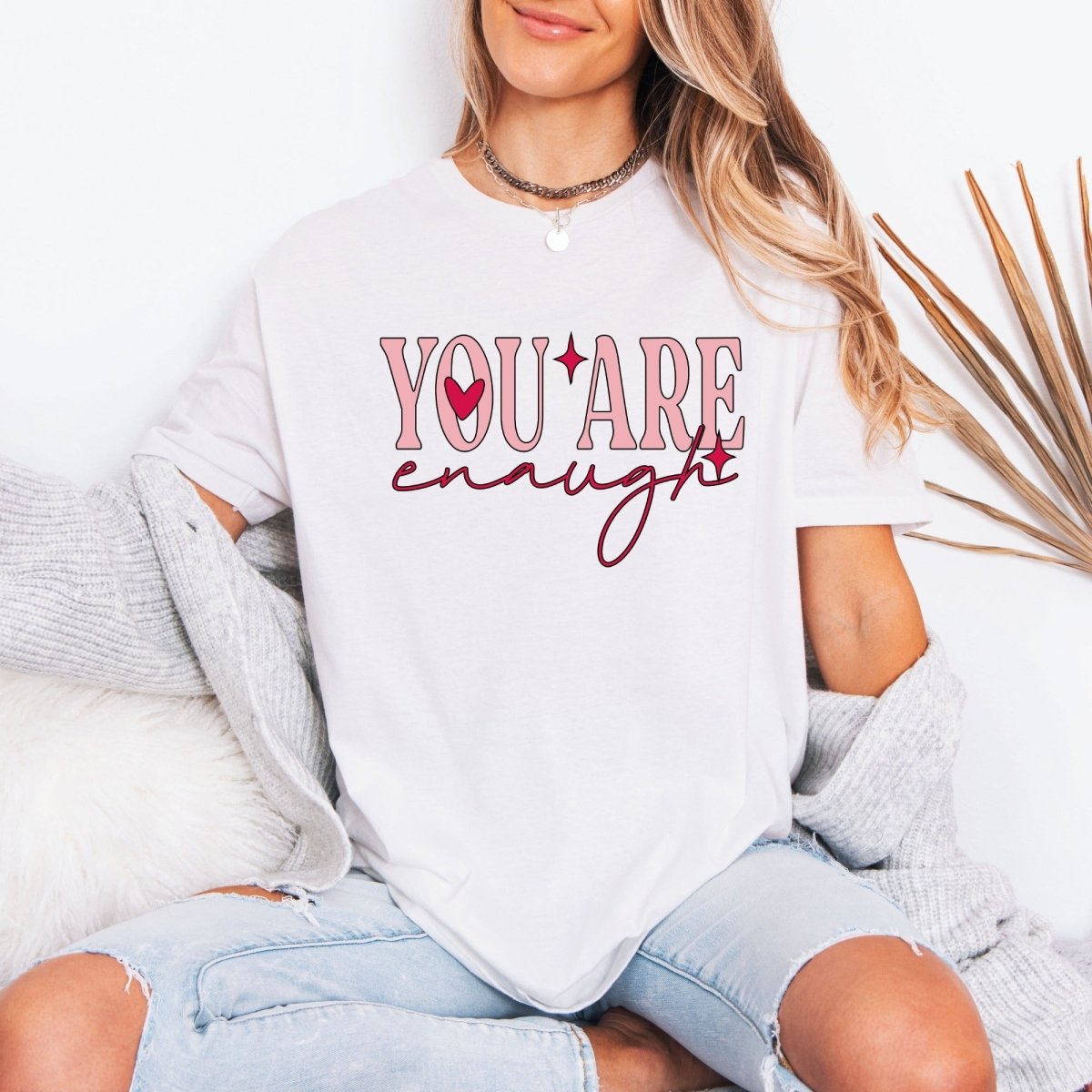 You Are Enough | Affirmation & Self - Love Tee - Luckets.com