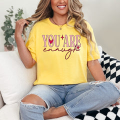 You Are Enough | Affirmation & Self - Love Tee - Luckets.com