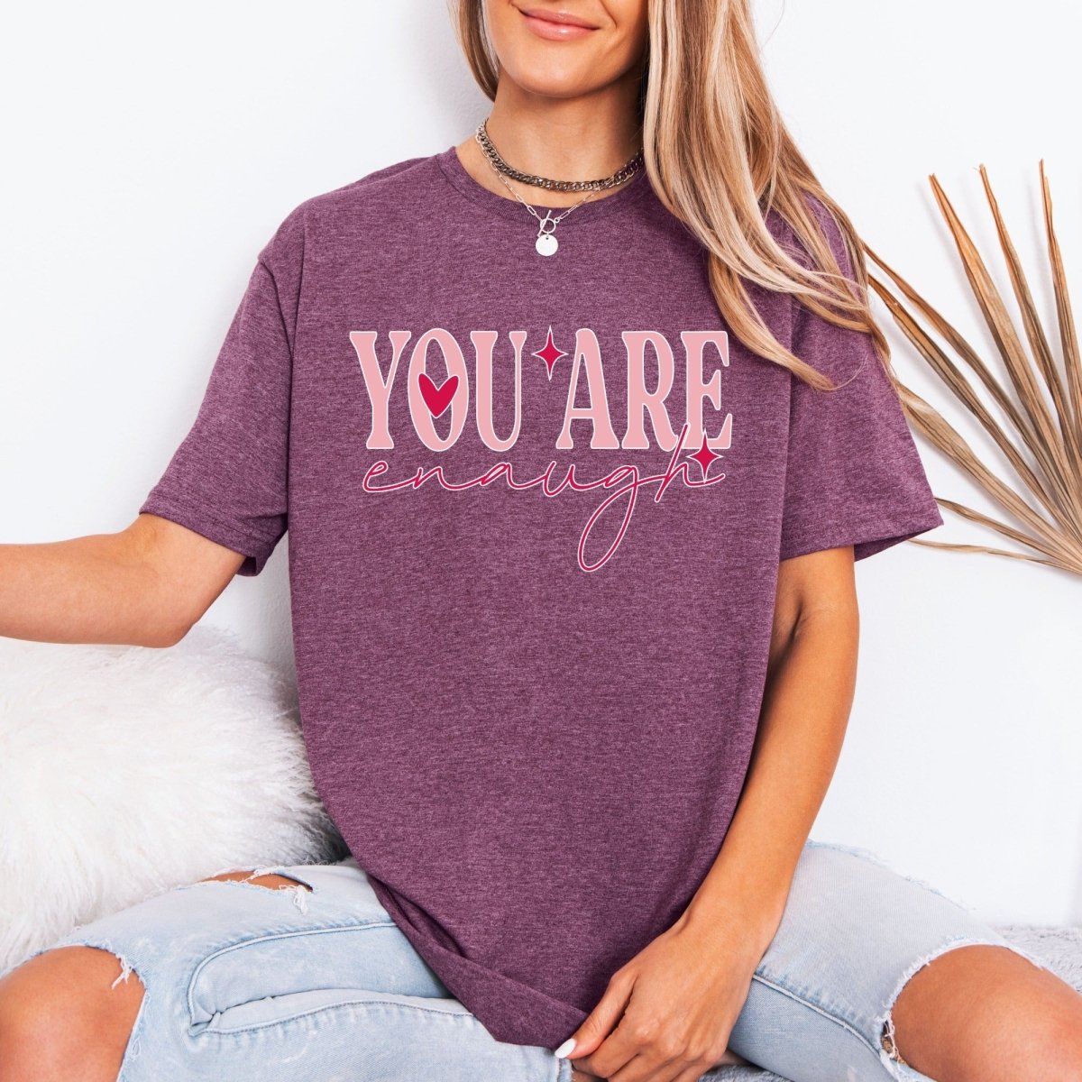 You Are Enough | Affirmation & Self - Love Tee - Luckets.com