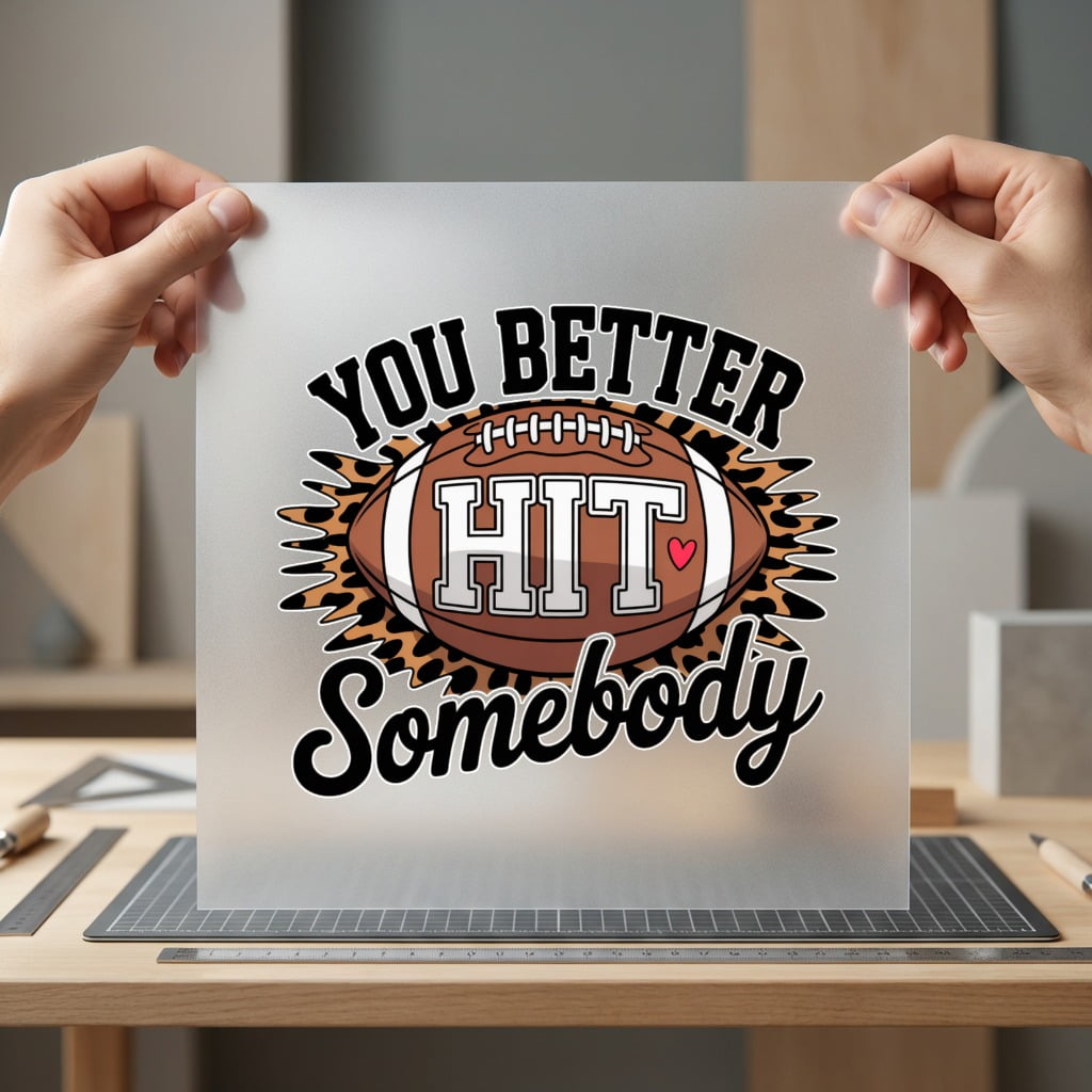 You Better Hit Somebody Retro Fitness Ready to Press DTF Transfer for Dtf