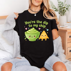 You Dip Chip Food Valentine Funny Ready to Press DTF Transfer for Dtf