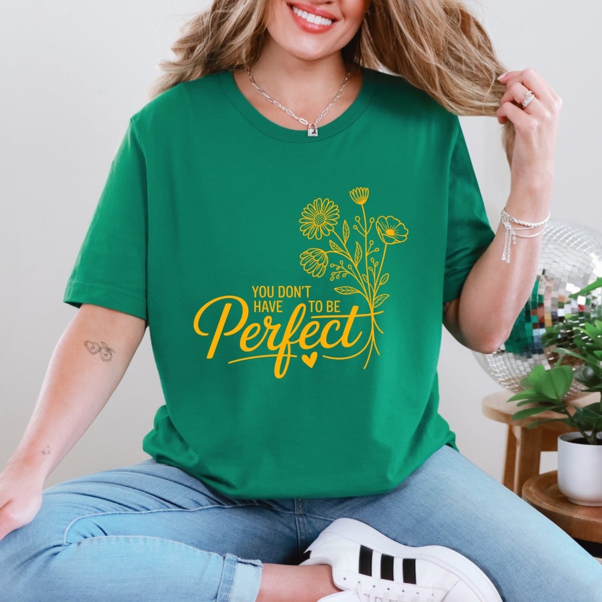 You Don't Have to Be Perfect | Grace & Acceptance Tee - Luckets.com