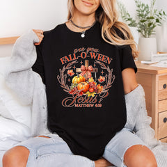 You Fall-o-ween Jesus Autumn Christian Faith Ready to Press DTF Transfer for Dtf