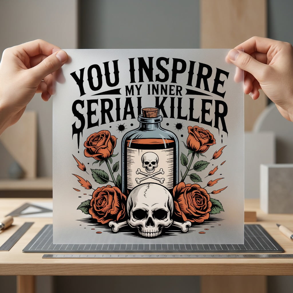 You Inspire Inner Serial Halloween Vintage Ready to Press DTF Transfer for Dtf