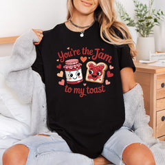 You Jam Toast Valentine Valentine Funny Ready to Press DTF Transfer for Dtf