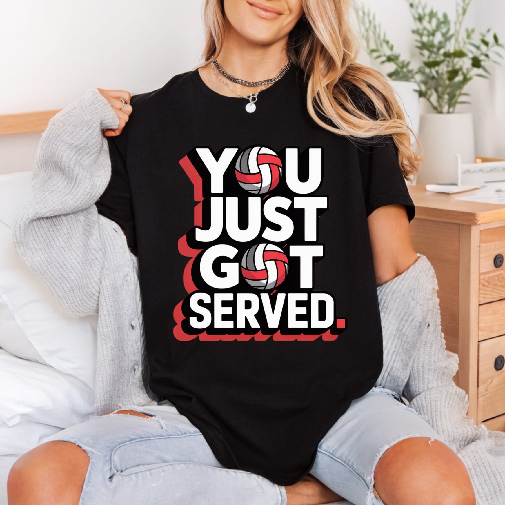 You Just Got Served Mom Ready to Press DTF Transfer for Dtf