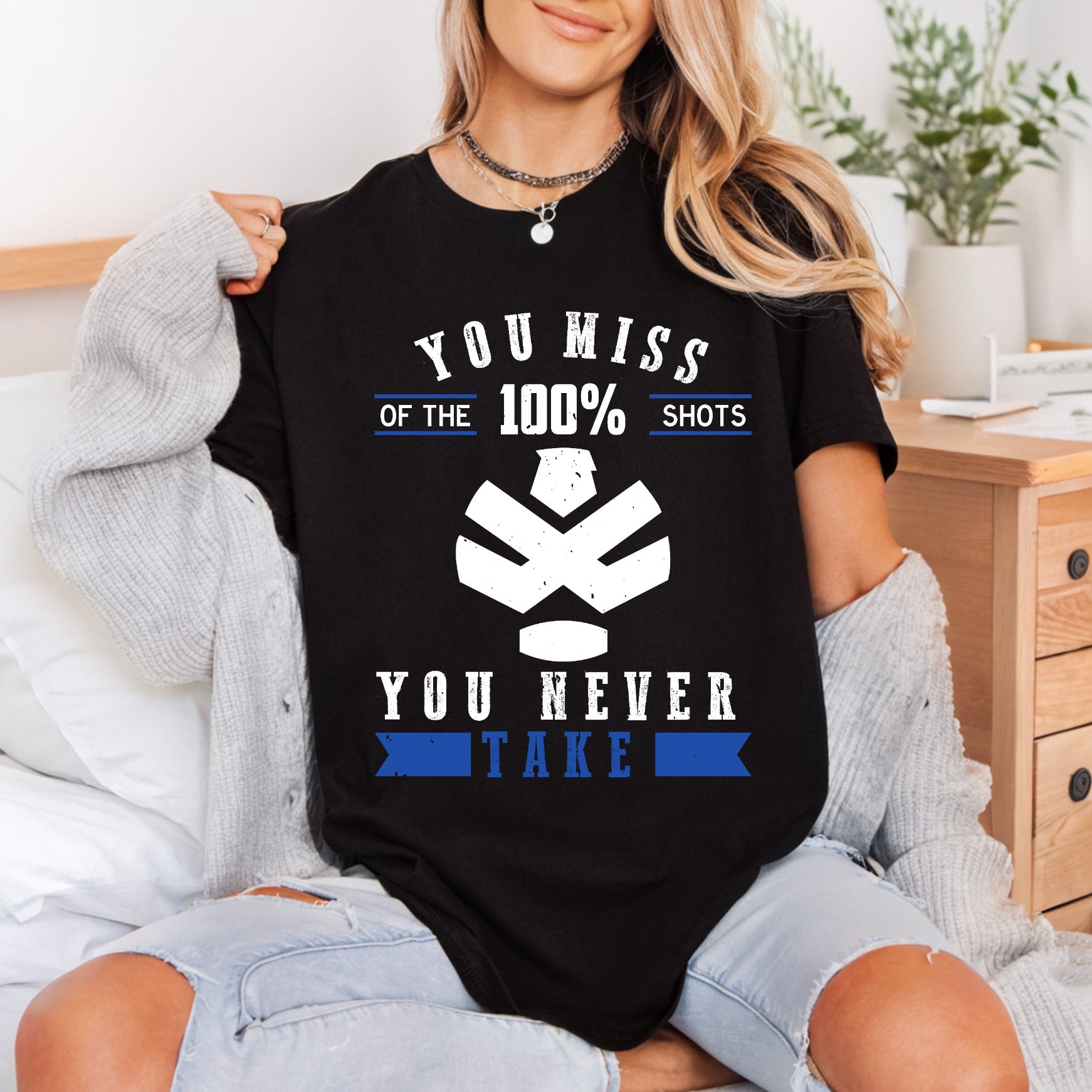You Miss Shots Motivational Positive Vibes Collection Growth Mindset Collection Ready to Press DTF Transfer for Dtf