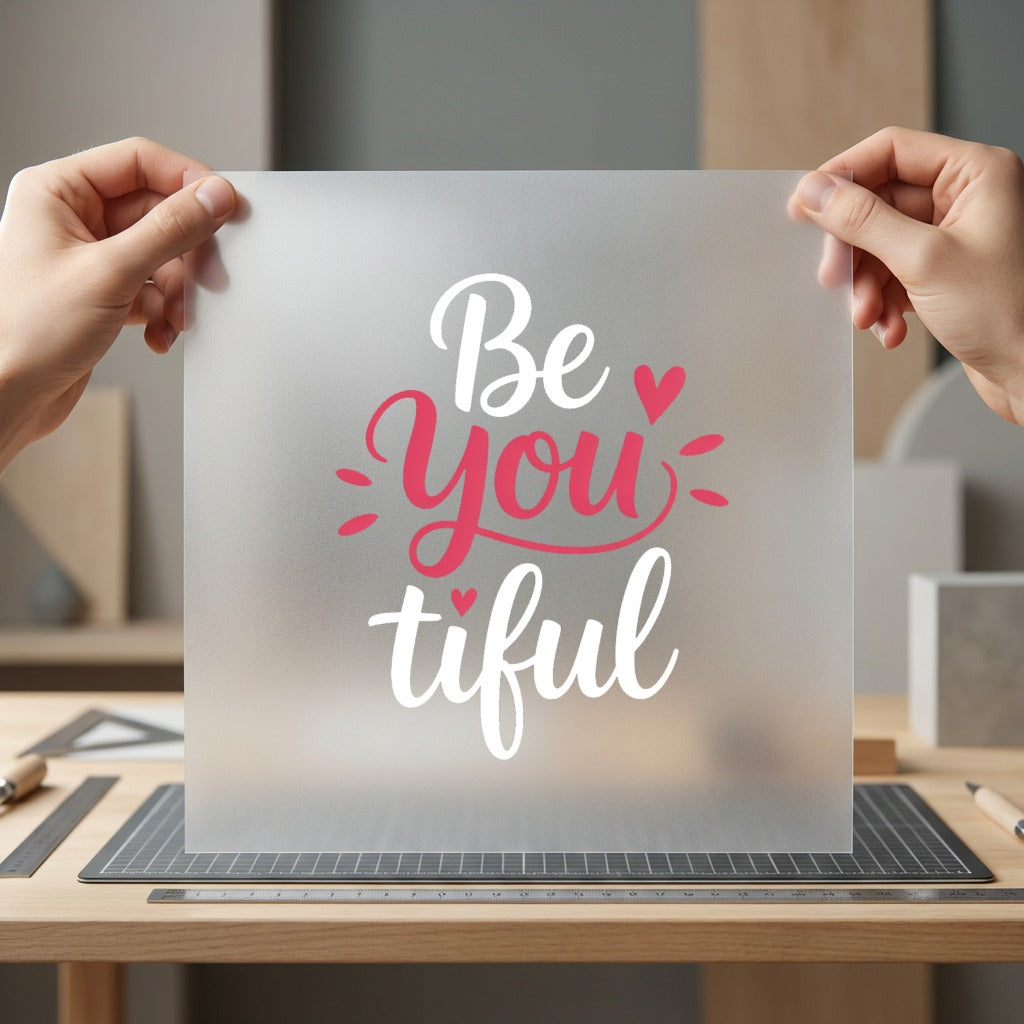 You Tiful Script Motivational Empowerment Collection Positive Vibes Collection Ready to Press DTF Transfer for Dtf